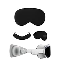 Apple Vision Pro カバー シリコン製 黒 耐衝撃カバー ソフト Apple Vision Pro カバー シリコン製 黒 耐衝撃カバー ソフト